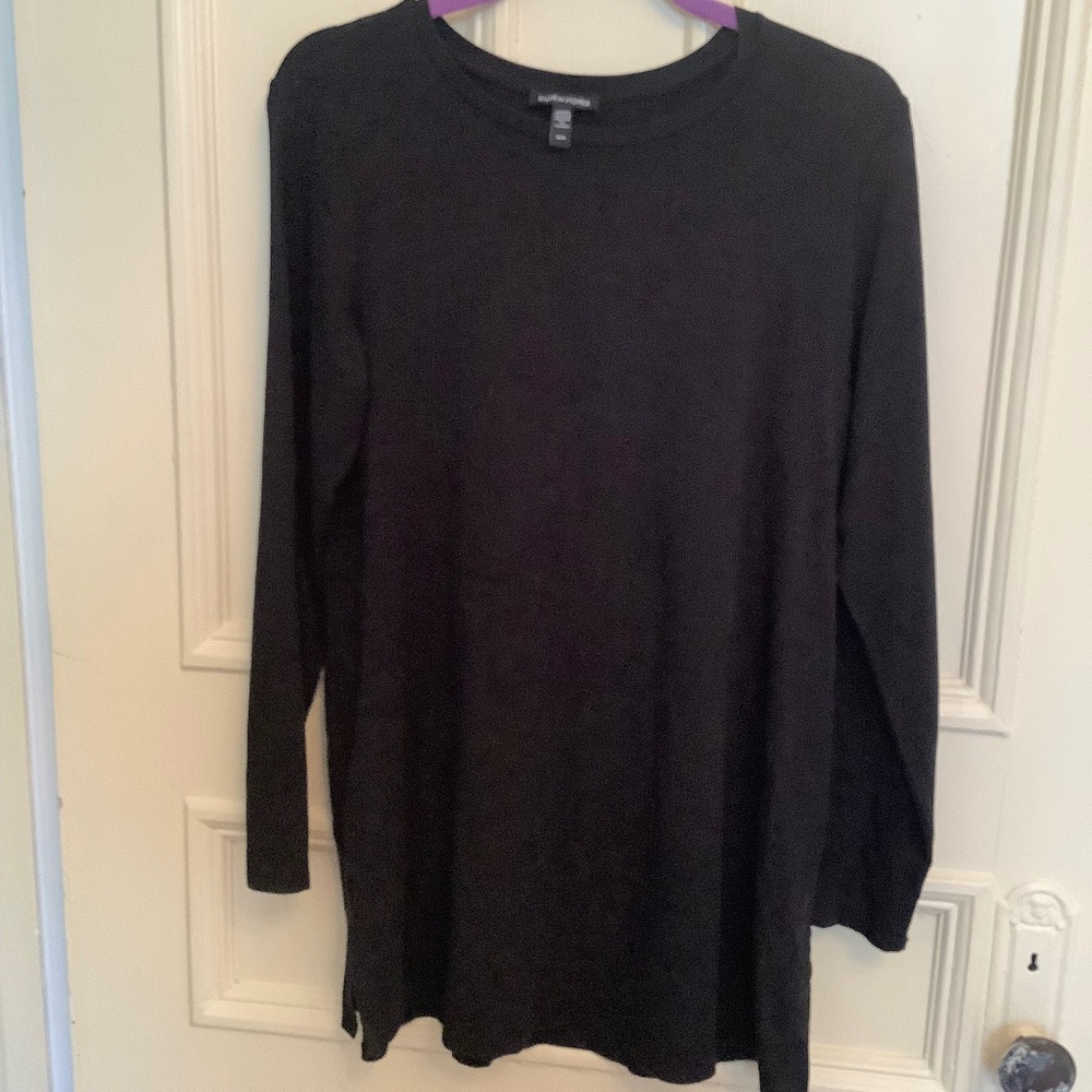 Black Eileen Fisher Tunic M